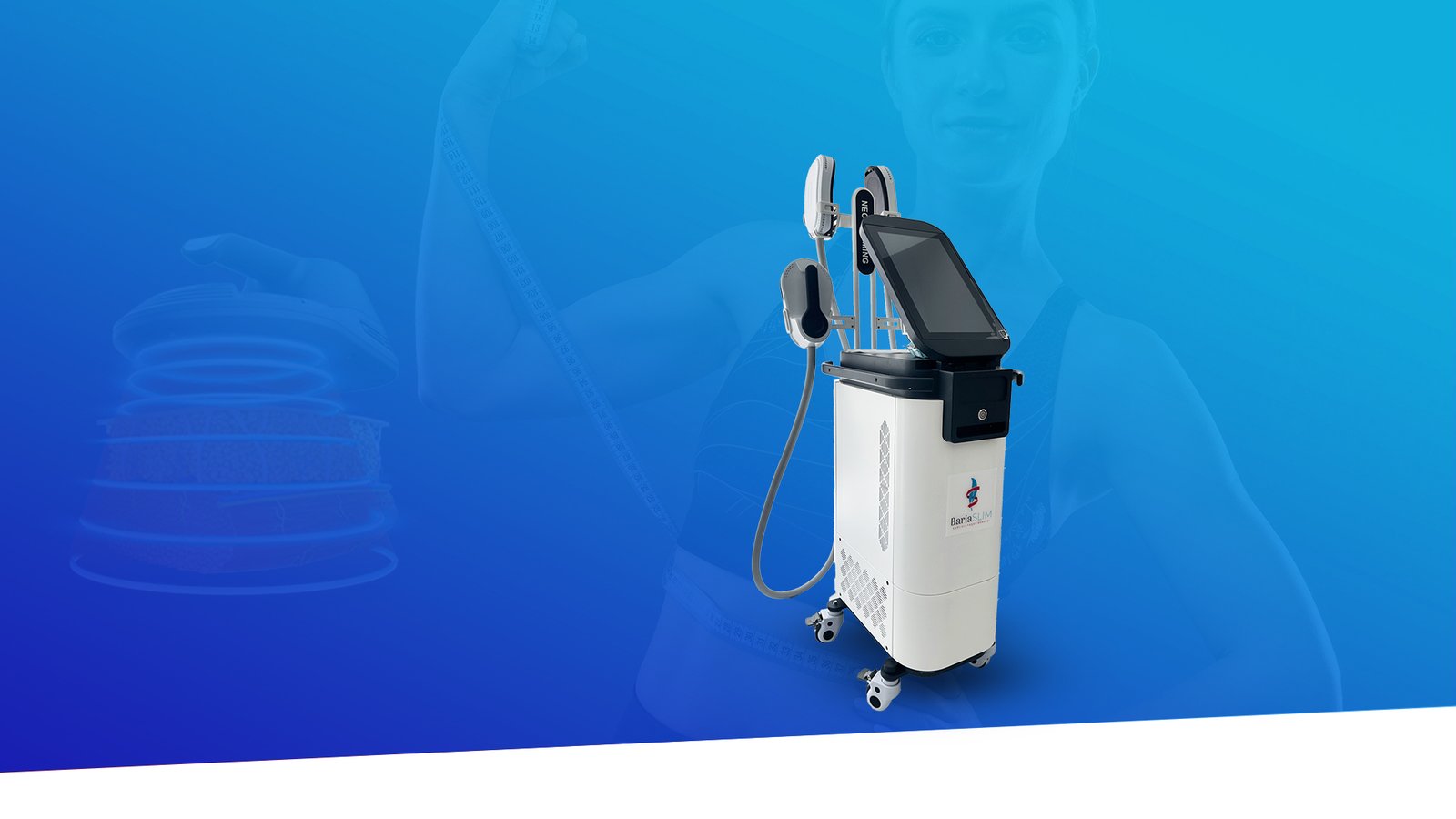 EMS NEO</br>30 Dakika Süre ile</br>30.000 mekiklik</br> kalori harcanır.